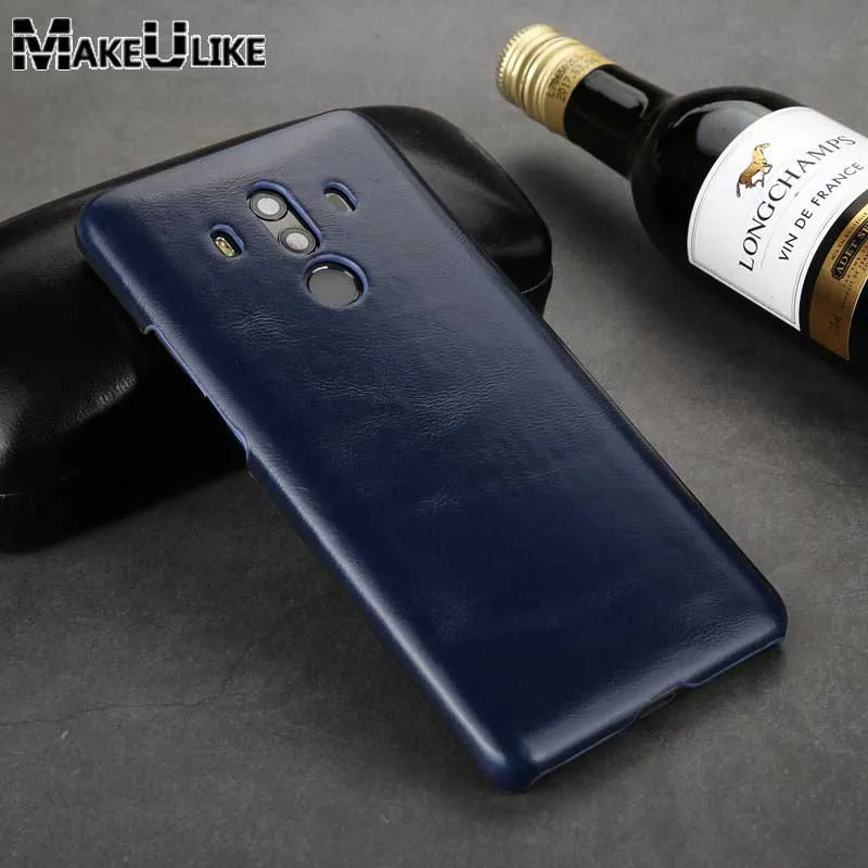 

MAKEULIKE Mate10 Pro Back Case For HuaWei Mate 10 Pro Cover Genuine Leather Shell Phone Bag Cases For HuaWei Mate 10 Pro Case