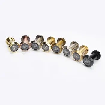 

Home Security 200 Degree 35-55mm Door Scope peephole Viewer Peep Sight Hole Wide Angle Retractable Peeping Child Safety