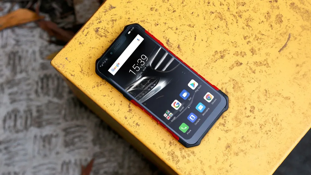 Ulefone Armor 6E Android 9,0 Helio P70 Восьмиядерный водонепроницаемый мобильный телефон 4GB 64GB 6,2 ''с двумя sim-картами, беспроводной зарядкой, NFC Смартфон