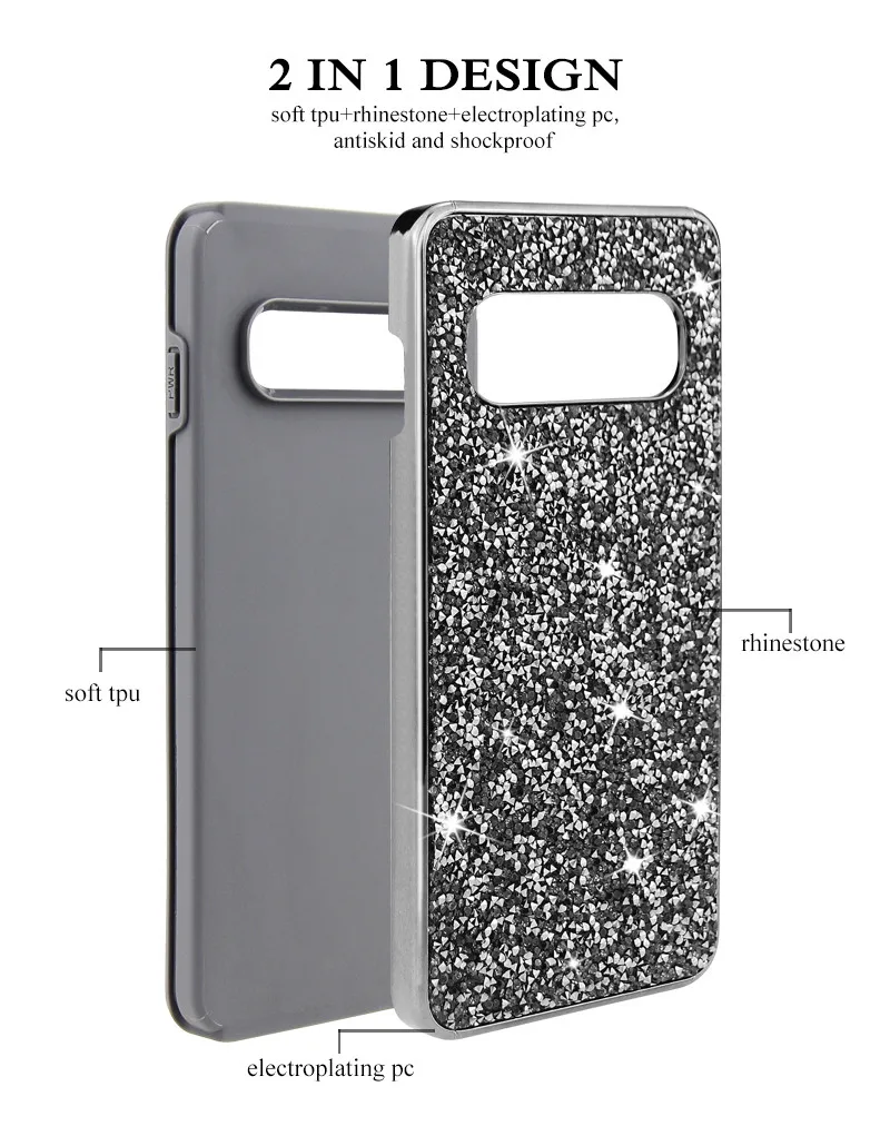 Rhinestone Case For Samsung Galaxy S10 (11)