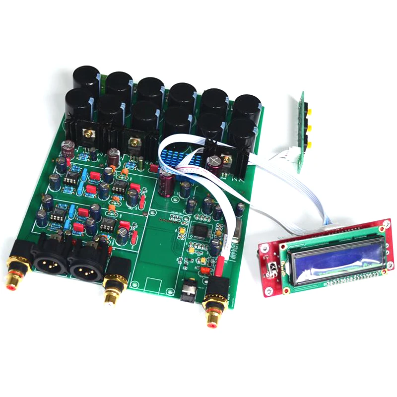 Lusya ES9038PRO DAC Декодер Усилитель Amanero Xmos USB карта 32bit DSD плата T0244|Цифро-аналоговые