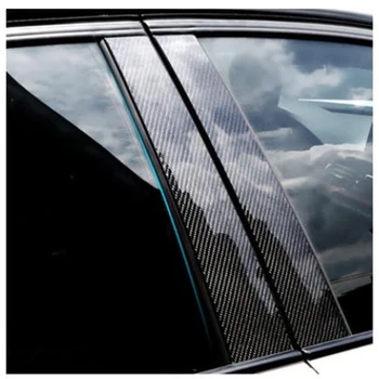 

Carbon Fiber Car Window B-pillars Molding Trim Decorative Sticker For BMW E60 E90 F30 F10 F20 F07 E70 E84 E46 Car Styling New