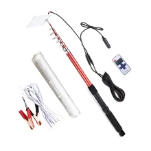 Buy 12V Green 30W Underwater LED Fishing Lights Drop Boat Submersible Fishing Fish Lure Baits 2400LM +IR Remote Fishing Rod Lamp Free Shipping