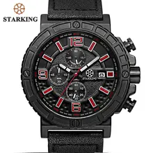 Starking splendide d’origine marque montres relogio hommes de luxe de mode chronographe sport en plein air montre mâle quartz hodinky panske