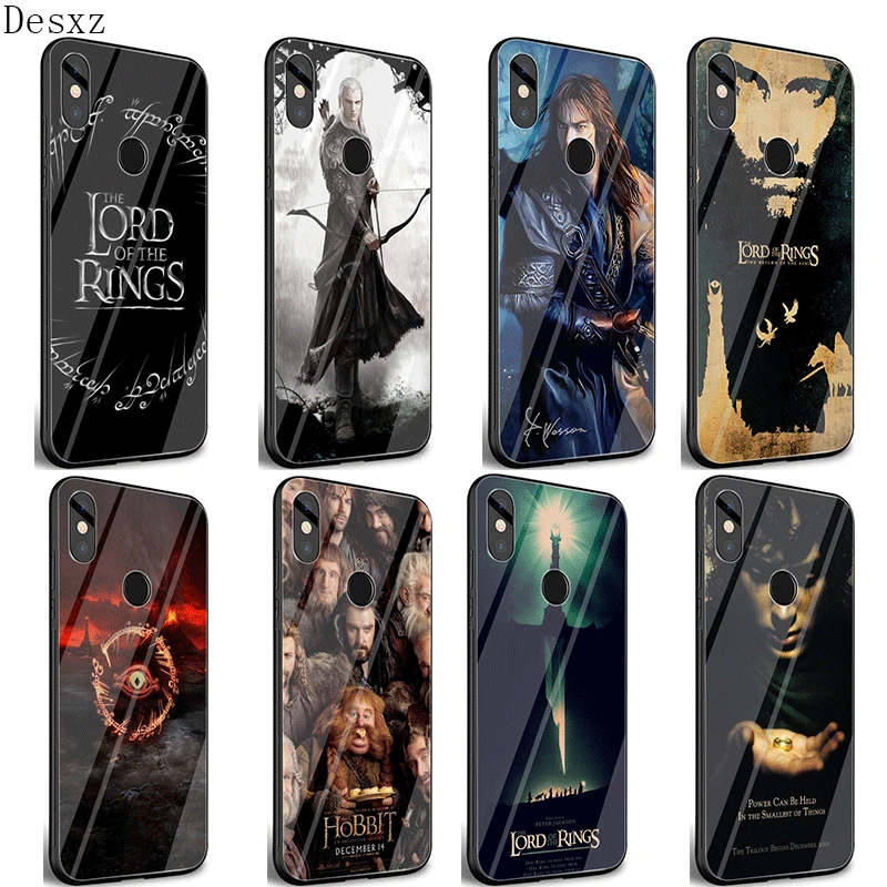 

Glass Phone Case For Xiaomi Mi F1 A1 A2 5X 6X Redmi Note 5 6 7 Pro 6A 4X Cover The Hobbit And The Lord Of The Rings