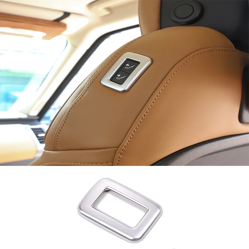 

Copilot Seat Adjustment Switch Trim Stickers For Land Rover Range Rover Vogue 2014-2017 For Range Rover RR Sport Car Accessories