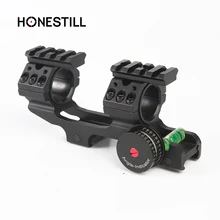 25,4 мм двойной прицел кольца пузырьковый уровень консольные крепления для винтовок с углом косинусный индикатор комплект прицела кольцо прицел