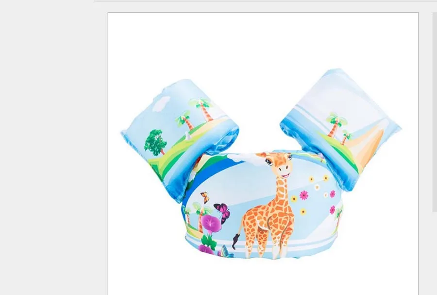 Купальный жилет повязки на руку для малышей, спасательный жилет для купания, Детская плавающая жилетка для бассейна, спасательный жилет для малышей - Цвет: R