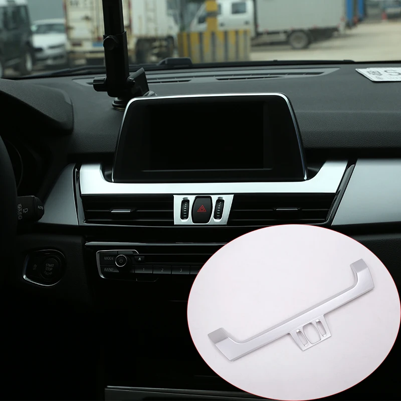 

Chrome Control under the navigation Panel Trim For BMW 2 Series F45 F46 218i 220i 2015-2017 Car Accessories 1pc