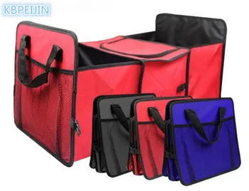 

Car accessories Multi-Pocket Organizer Folding Storage Bag car Trunk for Volvo xc60 s60 s80 s40 v60 v40 xc90 v70 xc70 Styling