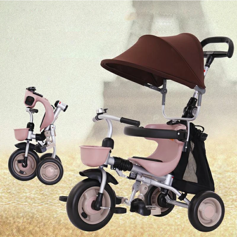 

Hot Sale to Russia children bicycle Folding light baby carriage Can be on the plane kids bicycle stroller 6 months -5 years old