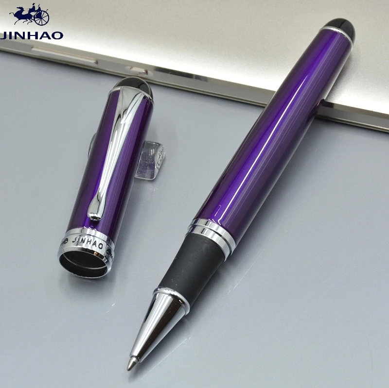 JINHAO 750 Высококачественная Черная/Розовая/белая шариковая ручка, офисные канцелярские принадлежности, роскошные шариковые ручки для письма, подарок A7