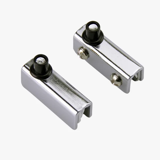 2PCs Glass Door Pivot Hinge Doors Wardrobe TV