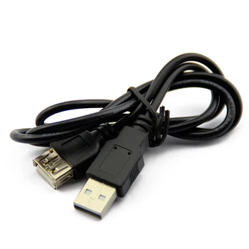

10pcs USB2.0 A Male to A Female extension cable A Male to A Female USB extension cable core thick lines 0.8m