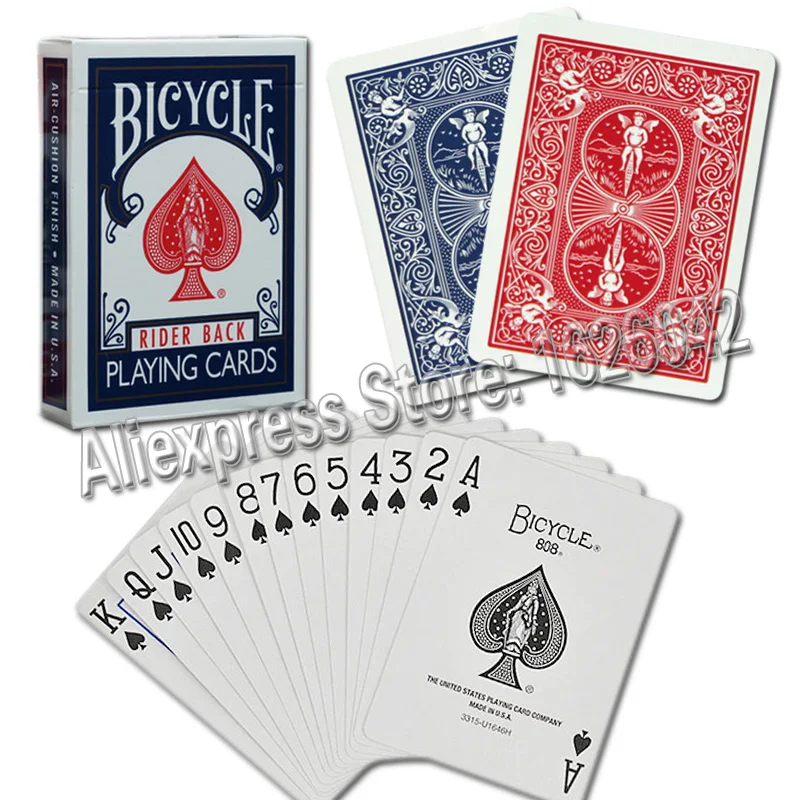XF USA Bicycle Playing CardsMagic TrickRed and Blue Original Bicycle