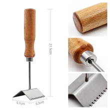 Пчелиная лопатка для чистки для чистой рамы гнездо пилы разделительная решетка улей пчелиное оборудование пчеловод# xm0692