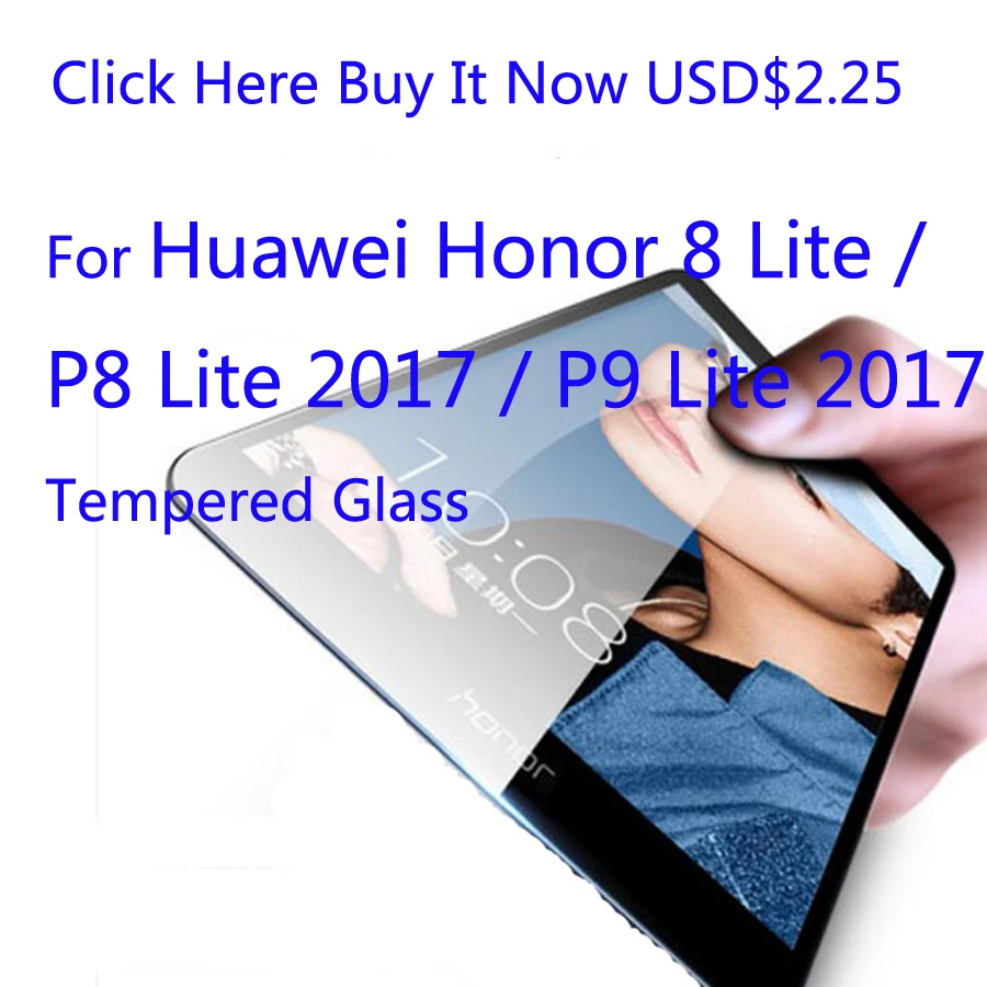 Huawei Honor 8 Lite Tempered Glass1
