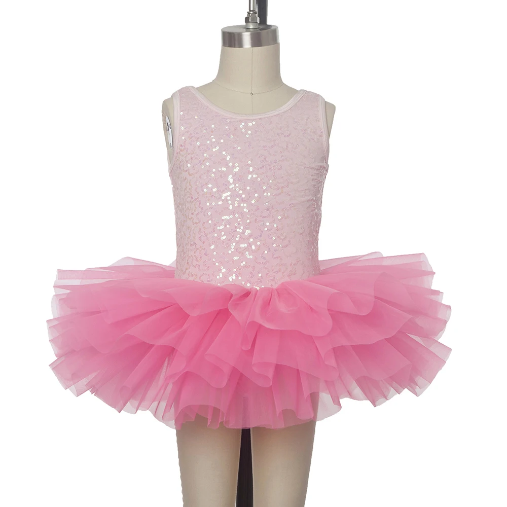 Children's Princess Skirt Ballet Dance Fukusa Stretch Skirt Pink