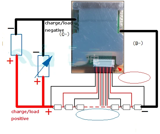 Защитная плата для батарей BMS/PCM/PCB литий полимерная батарея 15S 30A 15 упаковок 18650 Li ion