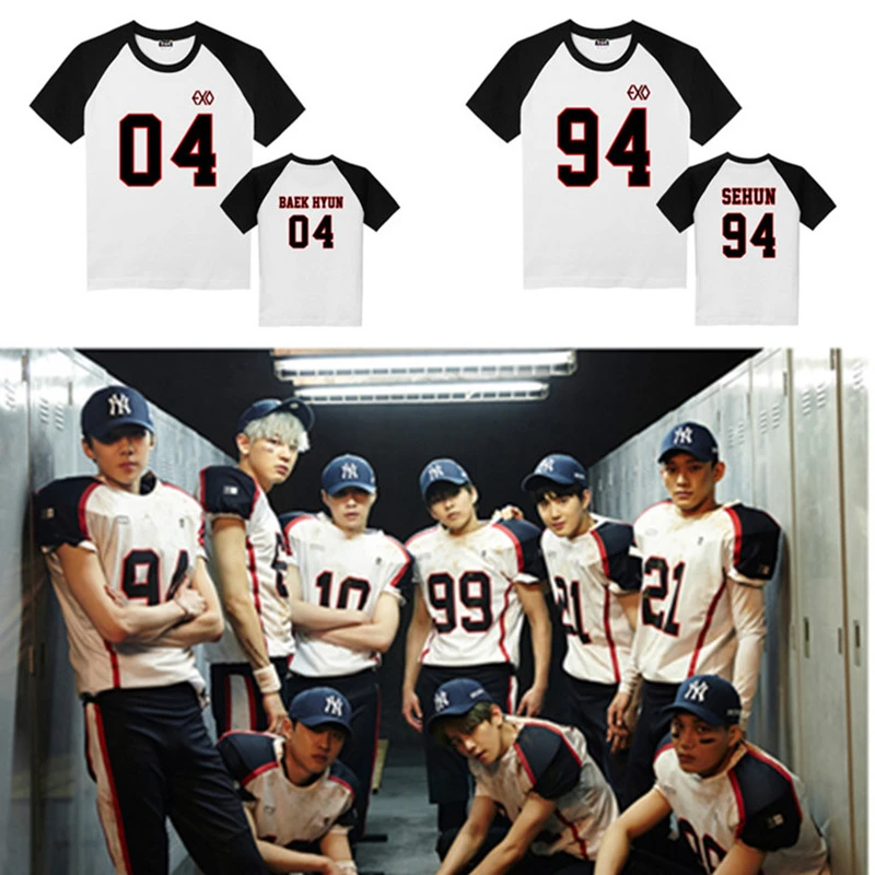 Architectuur Clan Grommen KPOP EXO Album LOVE ME RIGHT Tops T shirt Casual Women Tops Blusa Peplum  Sehun Baekhyun Tao Luhan Kris|top 10 moisturizers men|t-shirt cityt-shirt  letter - AliExpress