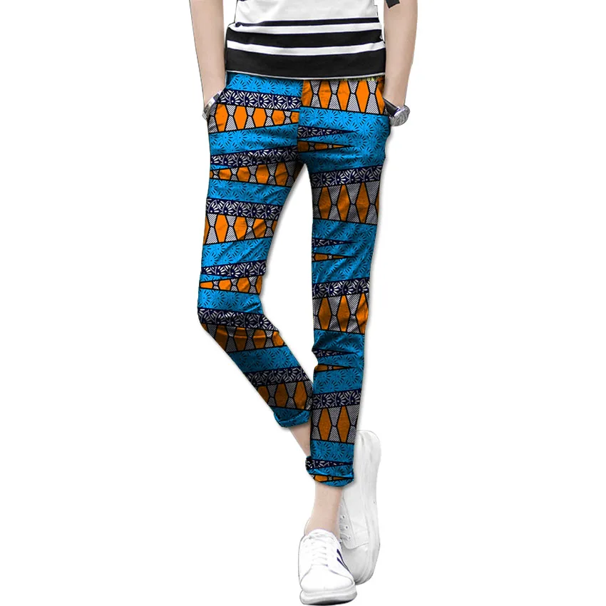 Casual Africa Uomini Stampa Pantaloni Slim Fit Uomo Pantaloni Festive  Modello Africano Ankara Pant For Men Su Misura Per Il Partito/wedding|mens  print pants|pants for menpants slim - AliExpress