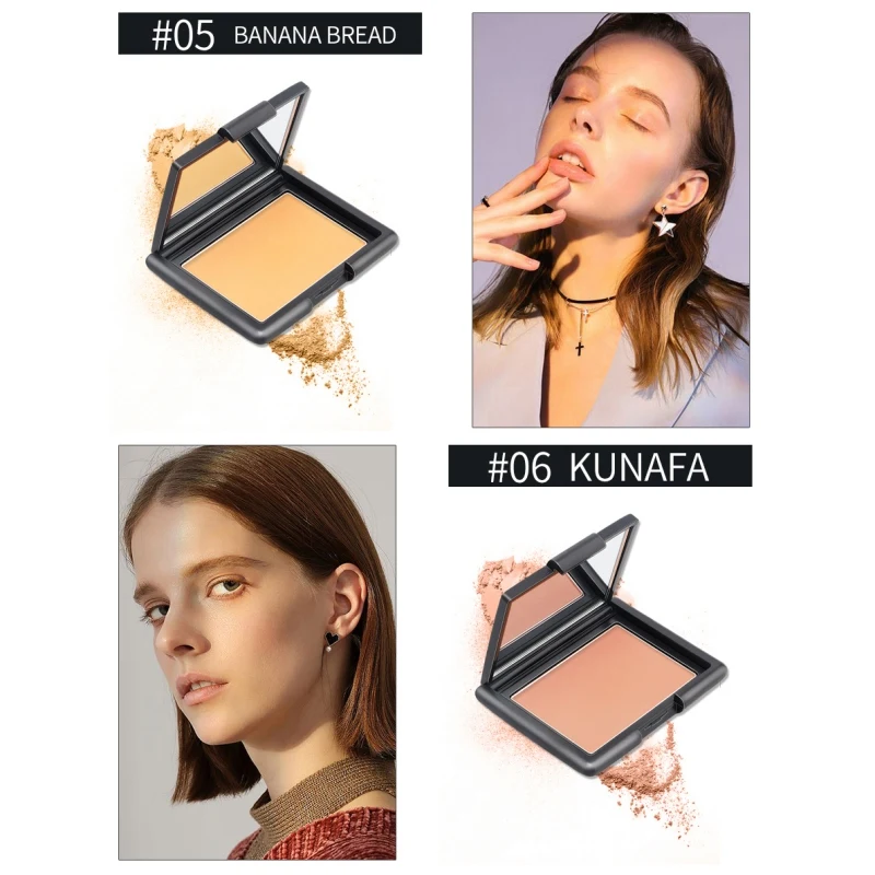 Хайлайтер с эффектом загара Shimmer Brighten Palette контурная Косметика для макияжа лица прессованная пудра цвета макияж пудра для лица