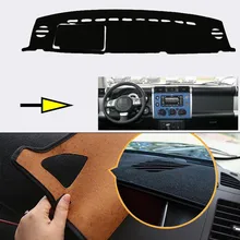 Фирменная Новинка подкладке приборной панели ковров photophobism защитный коврик для Toyota RJ Cruiser