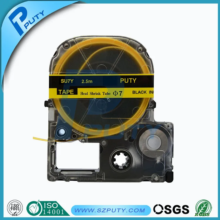 SU7Y Black on Yellow & 7mm