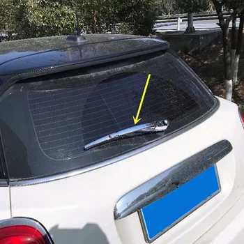 

For BMW MINI F55 5-door/ F56 3-door Hatch 2014-2018 ABS Chrome Rear Window Wiper Noozle Cover Trim 3pcs Car Styling