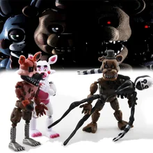 6Pcs set Figures Toys Five Nights At Freddy s Action Figure Toy FNAF Teddy Bear Freddy