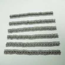 200 шт./лот, 2# Роллинг Поворотный, леска компоновщик, антикоррозийная медный сплав, длина 17 мм, тесты фунты 94.8, используя море лески комплект