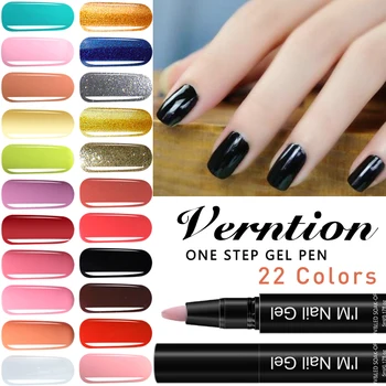 

CATUNESS Cleaner Nylon Nail Brush Face Beauty Powder Foundation Nail Gel Polish Hybrid Manicure 3 In 1 Nail Polish Pen Lucky