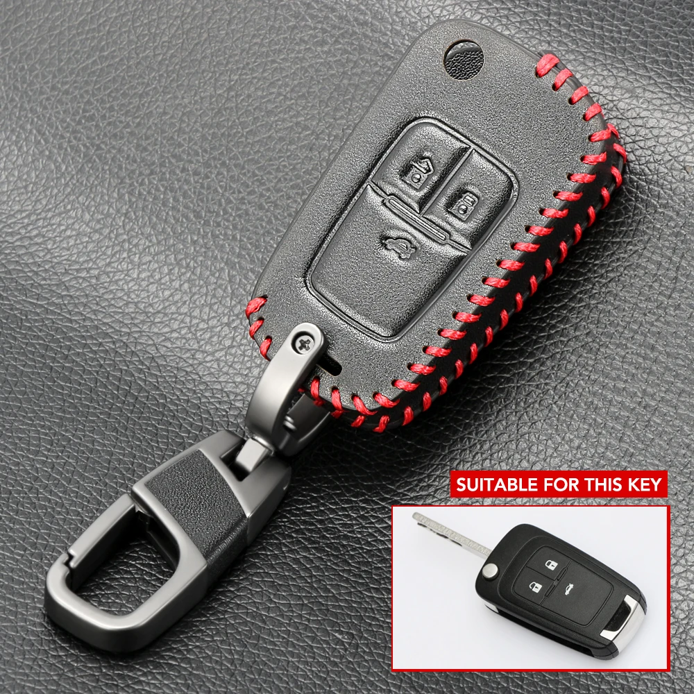 Кожаный чехол с откидной крышкой для Chevrolet Cruze Aveo Buick VAUXHALL OPEL Insignia Astra J Zafira C