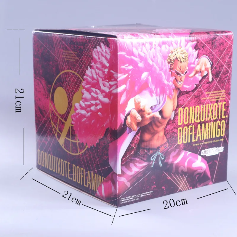 Мужская экшн фигурка Doflamingo ПВХ игрушка для детей 18 см|Игровые фигурки и