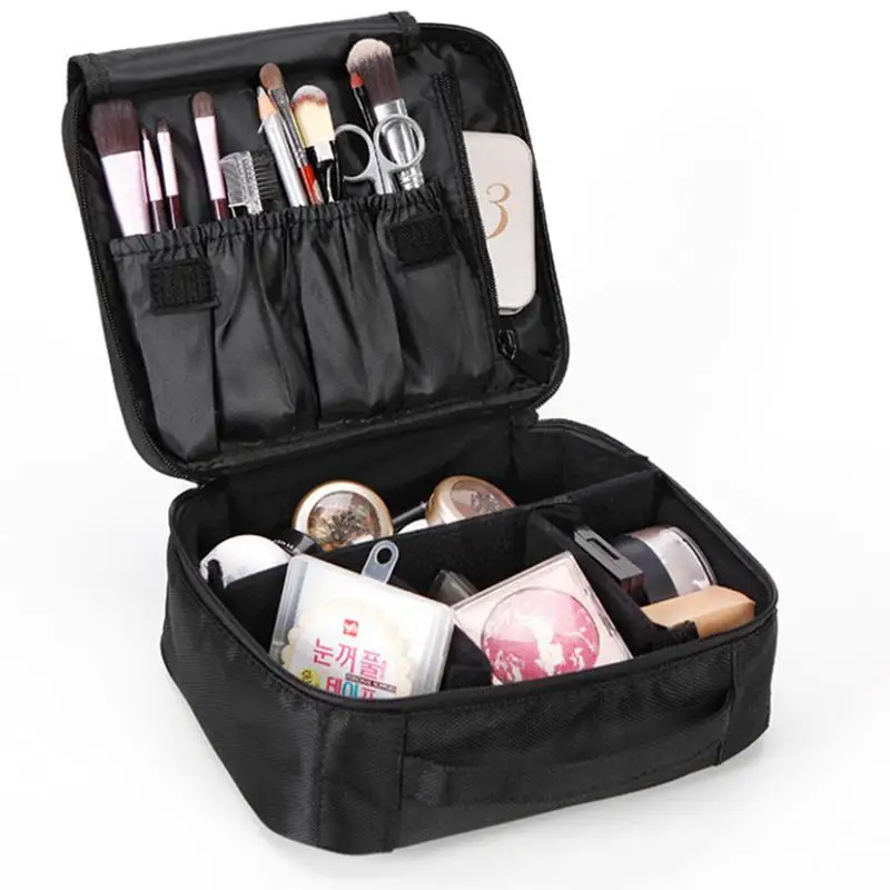 Профессиональная косметическая сумка органайзер Сумки Женский дорожный макияж Чехлы большая емкость гигиеническая Косметика сумка чемоданы для макияжа