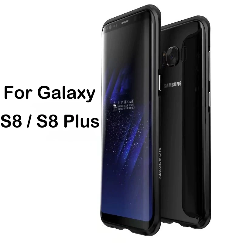 imágenes para Nueva Cubierta Del Metal Para Samsung Galaxy S8 S8 Más Caso de Parachoques de Aluminio De lujo Para Samsung S8 Más la Caja de 360 Grados Funda Protectora Delgada imágenes para Nueva Cubierta Del Metal Para Samsung Galaxy S8 S8 Más Caso de Parachoques de Aluminio De lujo Para Samsung S8 Más la Caja de 360 Grados Funda Protectora Delgada