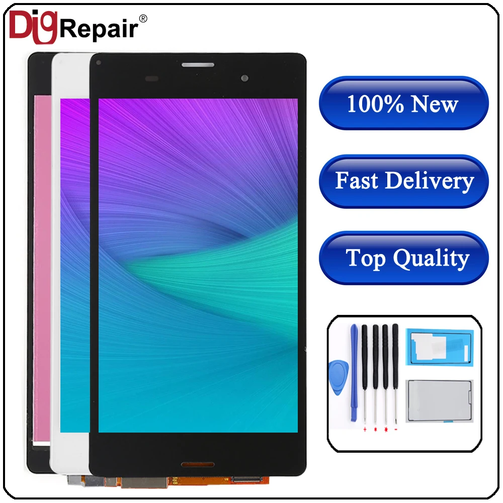 

For Sony Xperia Z3 LCD D6603 D6643 D6653 D6616 L55T LCD Display Touch Screen Digitizer Assembly for Sony Xperia Z3 lcd D6603 lcd