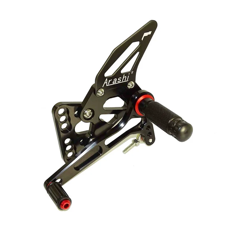 Rearsets SUZUKI GSXR1000 2005-2006 K5 (HF-4) Black G