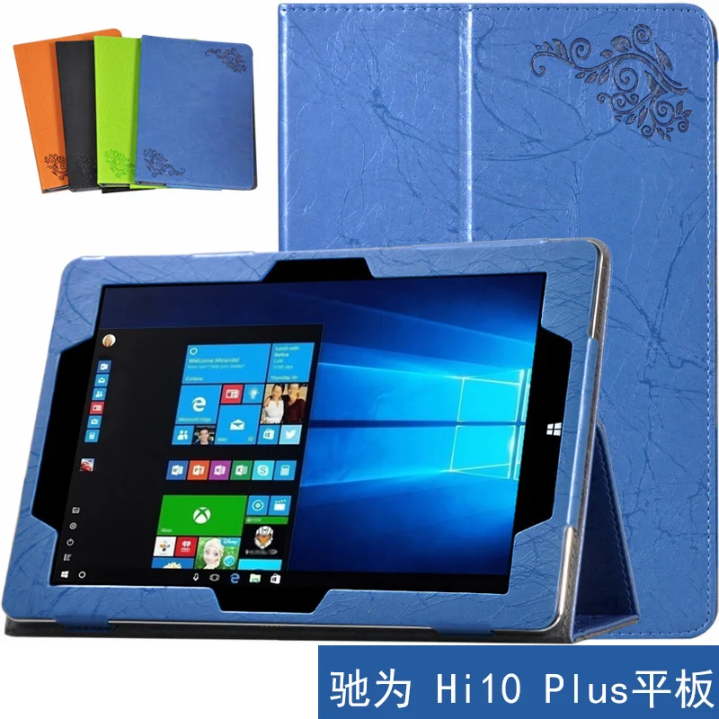 Чехол для планшета Chuwi VI10 Plus HI10 10 8 дюймов с магнитной подставкой и цветочным