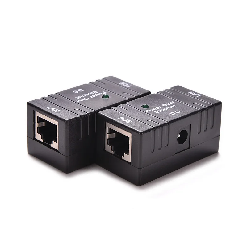 10/100 Mbp Пассивный POE DC мощность по Ethernet RJ-45 инжектор сплиттер настенное крепление
