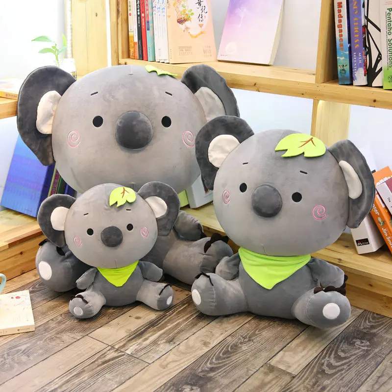 1 stück 40 80 cm Kawaii Plüsch Koala Spielt Gefüllte Cute Cartoon Plüschtiere Koala Puppe Spielzeug Geburtstagsgeschenke kinder Mädchen Spielzeug Preise