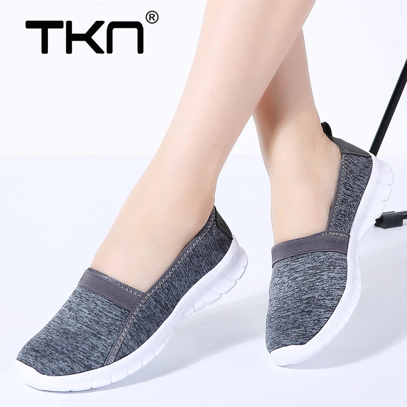 

Women Sneakers Shoes Autumn Woman Breathable Mesh Fashion Shoes Ballet Flats Ladies Slip on Casual Flats Loafers Shoes Plus Size