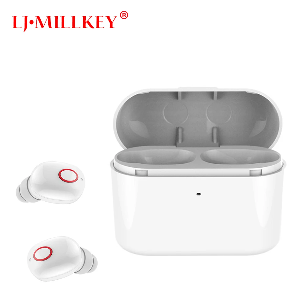 

TWS 5.0 Wireless Bluetooth Earphone Stereo Earbud Headset With Charging Box For All Bluetooth tablet Smart phone earphone YZ267