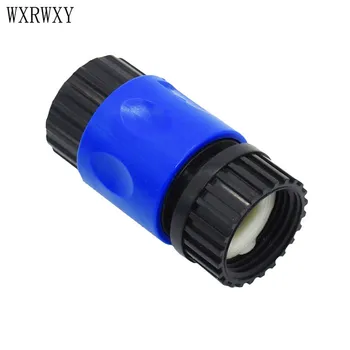 

wxrwxy Irrigation female 3/4 quick connector 2-way 3/4 connection faucet adapter European thread to the American thread 2 set