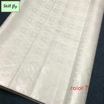 

Latest african guinea brocade fabric 100%cotton jacquard embroidered bazin lace fabric bazin riche fabric 10yards/lot LY-65