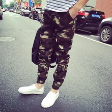 Camouflage Hose Männlichen Neue 2015 Koreanischen Männer und Frauen Camo Bein Hosen Hosen Mode Mode Militär Camouflage Hose 2 Farben