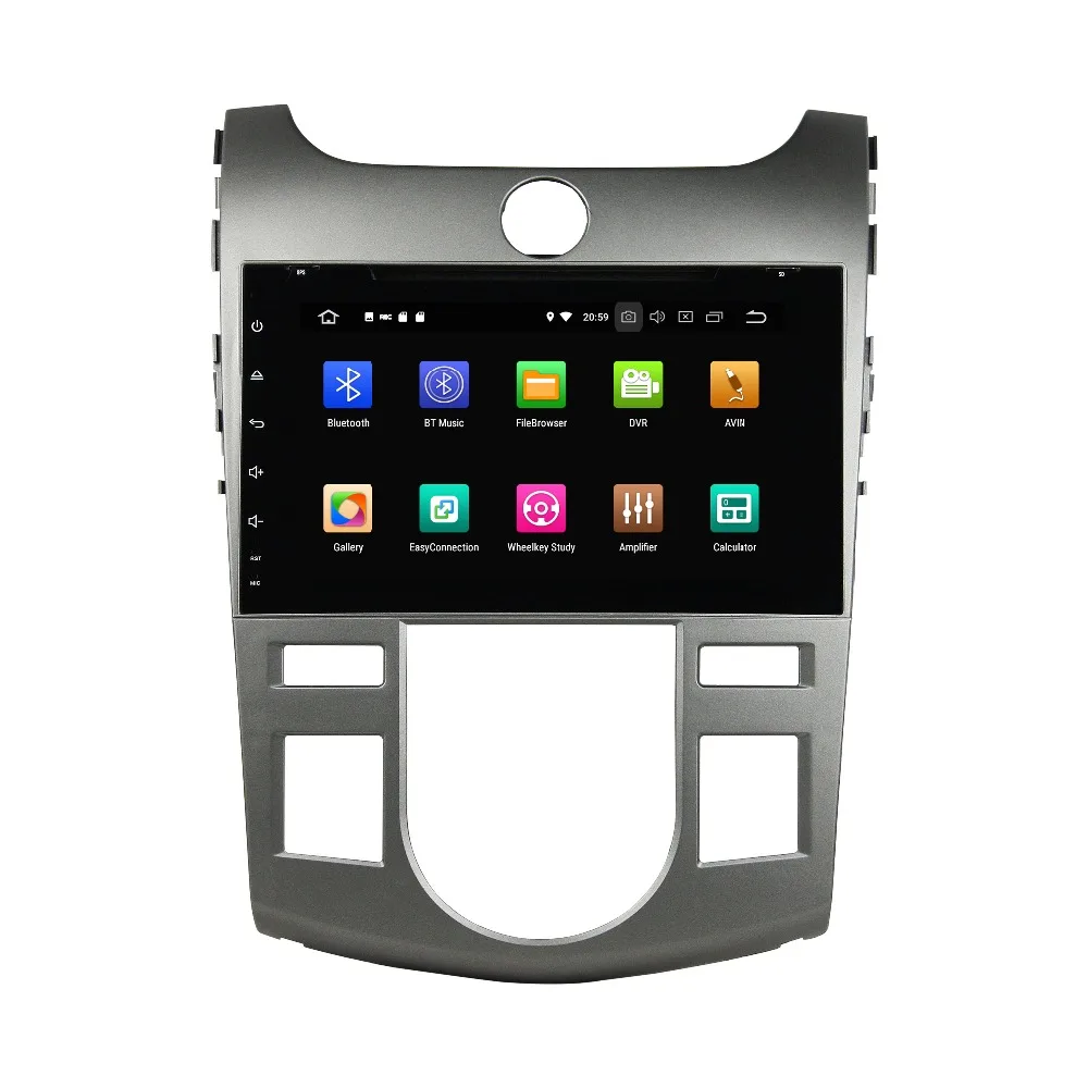 ELANMEY Премиум Автомобильный gps навигатор для kia forte koup 2008 2012 Восьмиядерный android 10 DVD