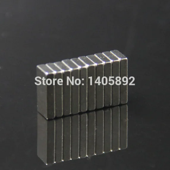 

100pcs Super Powerful Strong Rare Earth Block NdFeB Magnet Neodymium N35 Magnets F10*5*3mm- Free Shipping