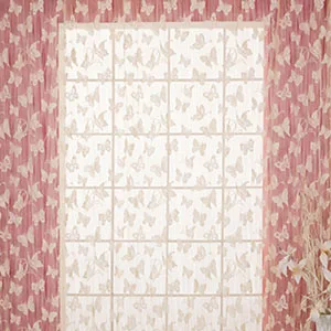 11 цветов Бабочка кисточка струнная дверь занавеска Мода окна комнаты делитель 1*2 м H1 - Цвет: Светло-серый