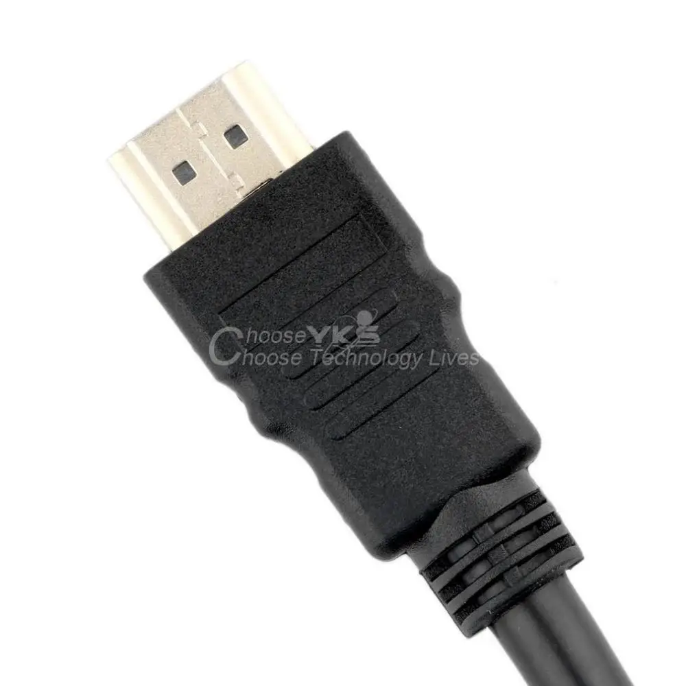 HDMI Мужской до 2 HDMI Женский 1 в 2 из Splitter Кабель-адаптер конвертер YKS Фирменная Новинка